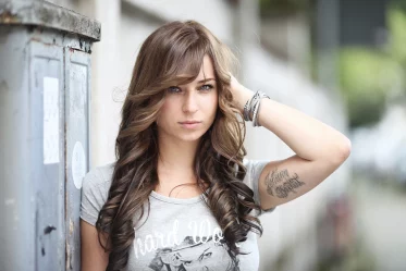 shooting photo Elodie